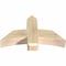 Ekena Millwork Bellingham Rough Sawn Timber Gable Bracket, Douglas Fir, 36"W x 21"H x 6"D x 6"F, 14/12 Pitch GBW036X21X0606BEL00RDF - alternate 5